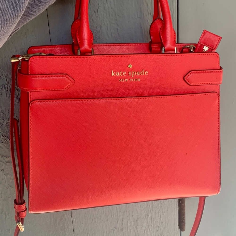 Red Kate Spade bag